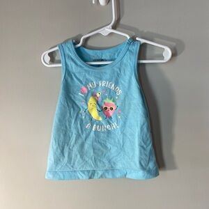 Blue Kids Tank Top - "My Friends a Bunch"